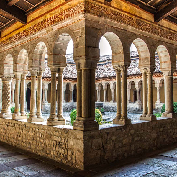 Chiostro dell'Abbazia di Follina, crediti fotografici Visit Veneto
