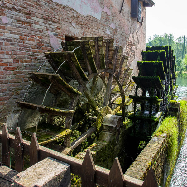 Mulino presente nell'Oasi Cervara