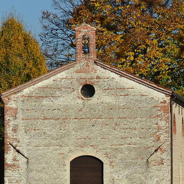 Facciata del Sacello di San Pietro a Castello di Godego