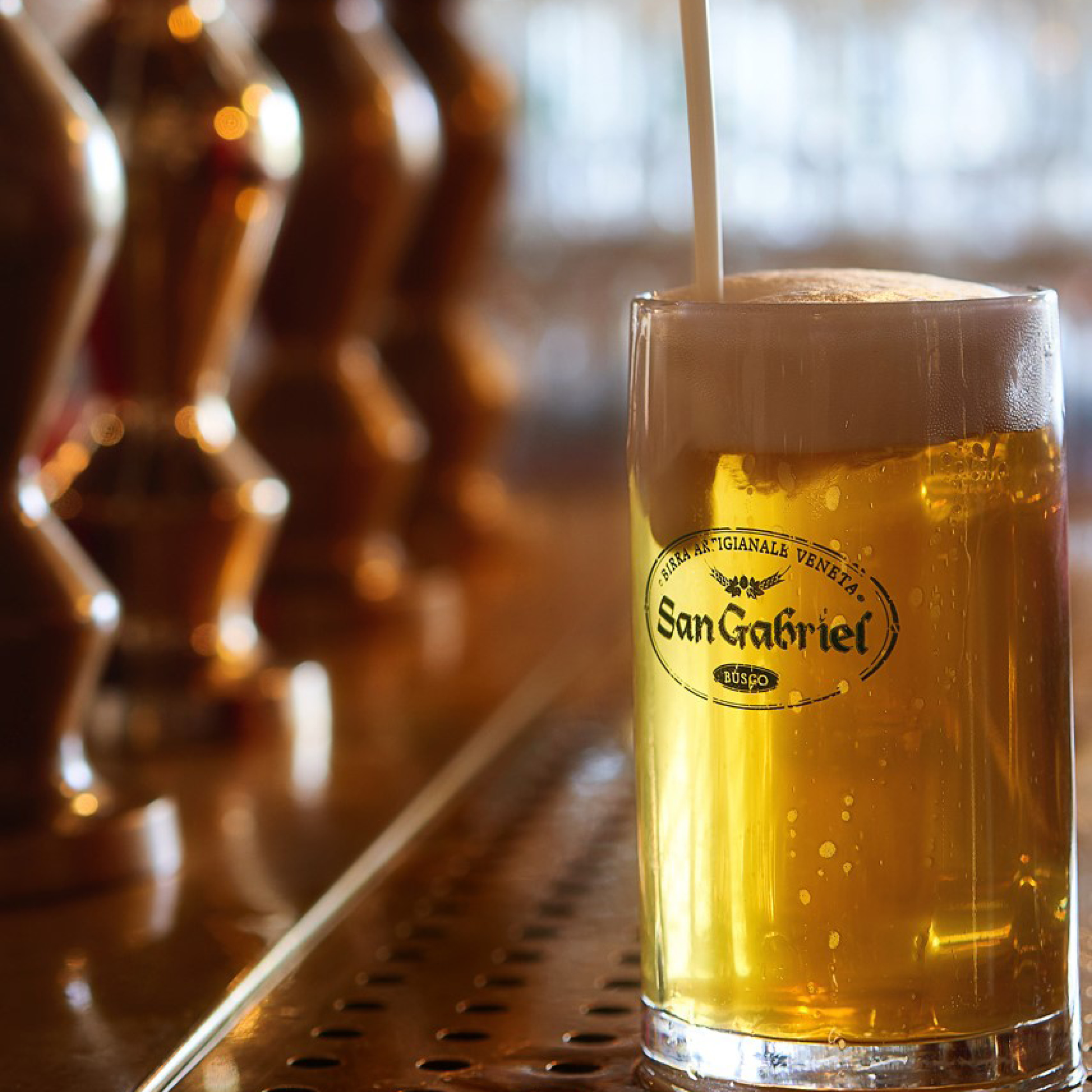 Birrificio san Gabriel, una birra alla spina